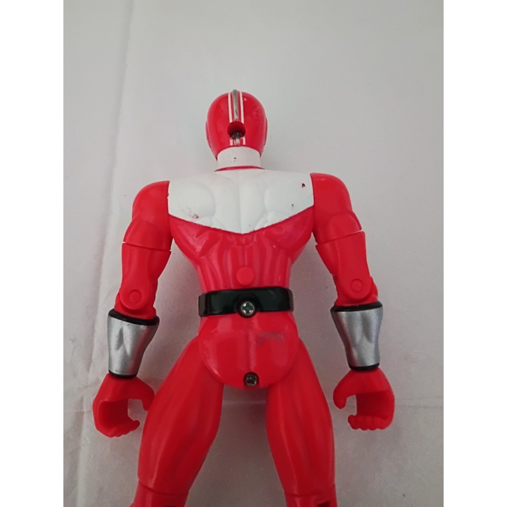 Good Used Condition 2000 Bandai Power Rangers Red Ranger Time Force 6 Inches - Picture 3 of 5